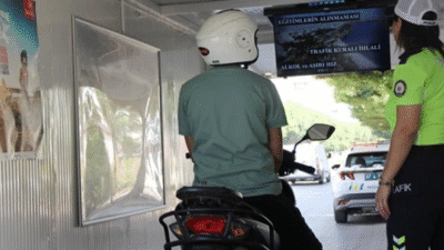 ANTALYA Emniyet Müdürlüğü Trafik Denetleme Şube Müdürlüğü ekipleri, 'Motosiklet Kullanıcısı