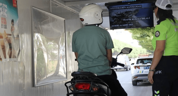 ANTALYA Emniyet Müdürlüğü Trafik Denetleme Şube Müdürlüğü ekipleri, 'Motosiklet Kullanıcısı