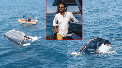 Ünlü iş insanı Halit Yukay'a ait lüks yat, Balıkesir'in Marmara