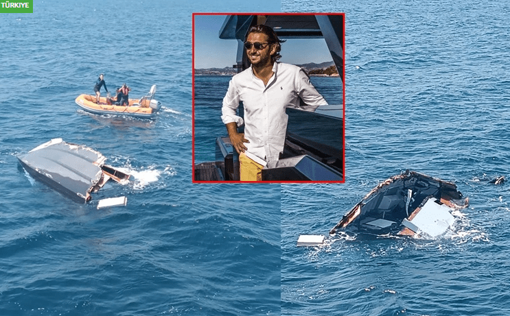 Ünlü iş insanı Halit Yukay'a ait lüks yat, Balıkesir'in Marmara