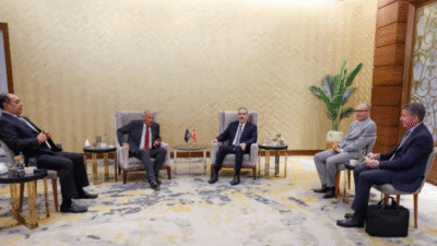 Dışişleri Bakanı Hakan Fidan, Mısır'da Arap Ligi Genel Sekreteri Ahmed