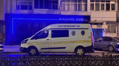 Kayseri'nin Kocasinan ilçesinde bir adam, tartışma sonucu eşini tabancayla öldürdükten