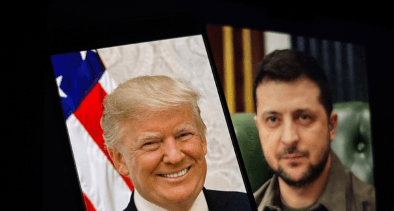 ABD Başkanı Donald Trump, Ukrayna Devlet Başkanı Volodimir Zelenskiy'e, Kırım'dan