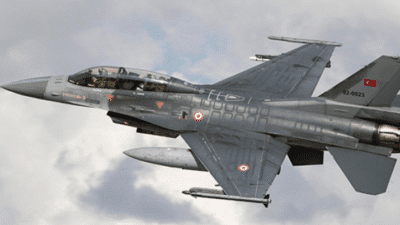 Milli Savunma Bakanlığı kaynakları, Türkiye’ye ait 2 adet F-16 savaş