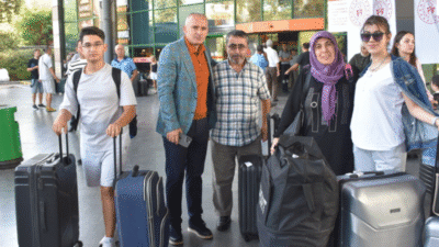 Antalya Gençlik ve Spor İl Müdürlüğü ekipleri, kente gelen üniversite