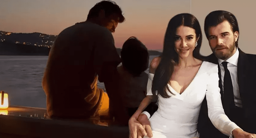 Ünlü oyuncu Kıvanç Tatlıtuğ ve stil danışmanı eşi Başak Dizer,