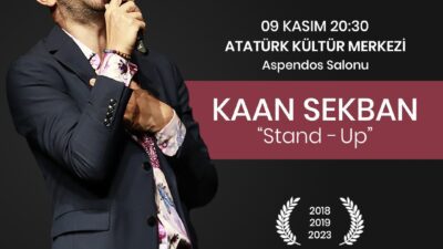 Mizahın güçlü sesi Kaan Sekban, Türkiye’nin dört bir yanında yoğun