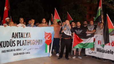 ANTALYA'da İsrail'in Gazze'ye insani yardım götüren Küresel Sumud Filosu'na müdahale