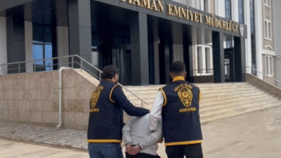 Adıyaman’da polis ekipleri, 6 ayrı suçtan hakkında 12 yıl kesinleşmiş