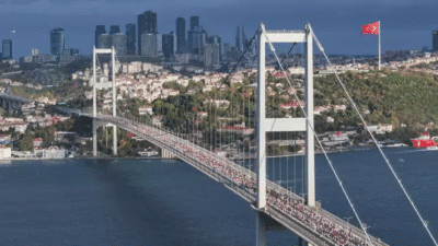 İstanbul Valiliği, İstanbul Maratonu nedeniyle yarın trafiğe kapatılacak yolları ve