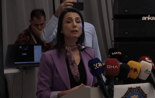 DEM Parti Eş Genel Başkanı Tülay Hatimoğulları, "Bu süreç hiç