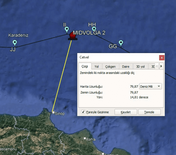Karadeniz’de bu kez ayçiçek yağı taşıyan Rusya bayraklı bir gemiye