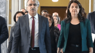 Pervin Buldan, Mithat Sancar ve Faik Özgür Erol'un yer aldığı