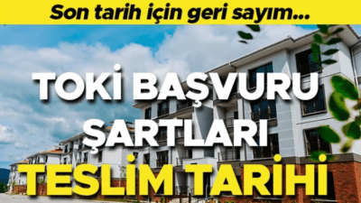 TOKİ 500 bin sosyal konut projesinde 81 il kura tarihleri