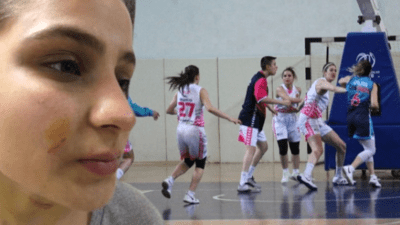 Türkiye Kadınlar Basketbol 1’inci Ligi’nin 15’inci haftasında Mersin’de Seçil Kauçuk