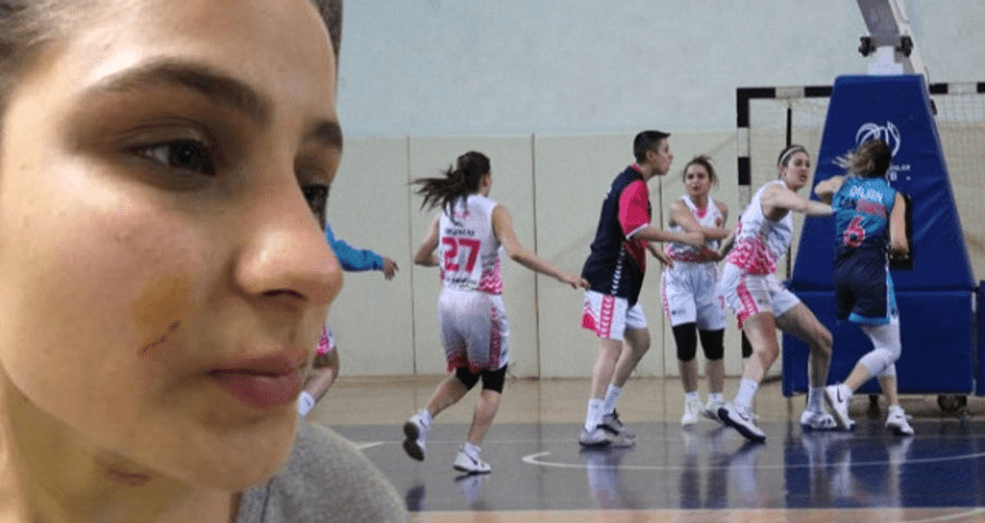 Türkiye Kadınlar Basketbol 1’inci Ligi’nin 15’inci haftasında Mersin’de Seçil Kauçuk