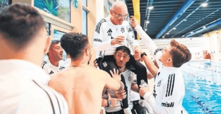 Beşiktaş'ın Antalya kampı keyifli başladı. Dün sabah yapılan salon antrenmanında