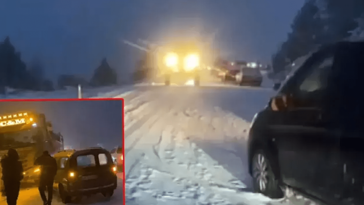 Muğla Valiliğinden yapılan açıklamada Seydikemer- Burdur- Antalya karayolunda kar ve