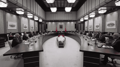 Kabine iç ve dış gelişmeleri görüşmek üzere bugün Cumhurbaşkanı Erdoğan