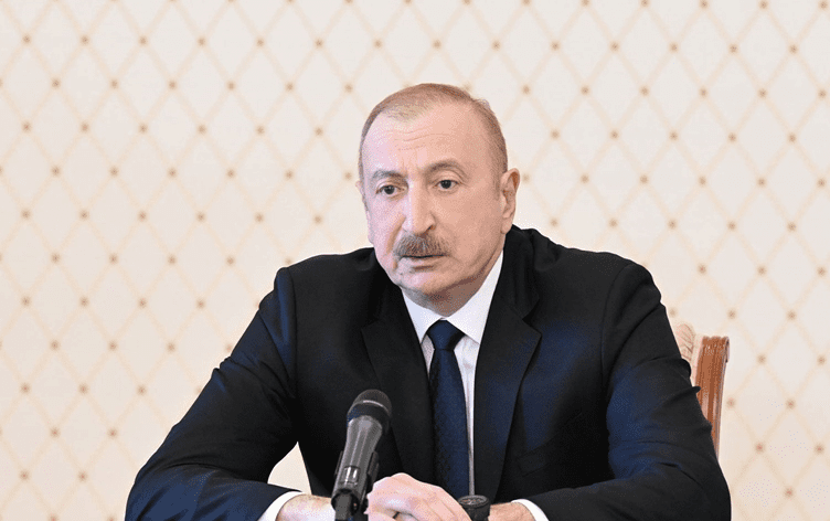 Azerbaycan Cumhurbaşkanı İlham Aliyev, Nahçıvan Özerk Cumhuriyeti'ne İran'dan insansız hava
