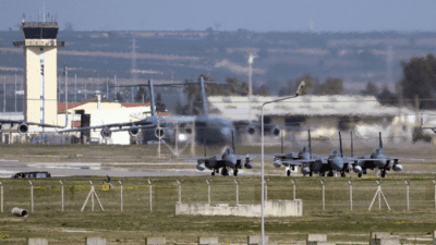  Adana’da gece saatlerinde İncirlik Hava Üssü çevresinde siren seslerinin