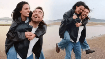 Oyuncu Özgü Kaya, sevgilisi Murat Dalkılıç ile ilişkilerinin yıl dönümünü