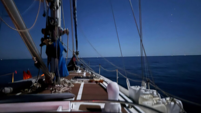 İsrail ordusunun Yunanistan'ın Girit Adası'nın batısında, Gazze'ye yaklaşık 600 deniz