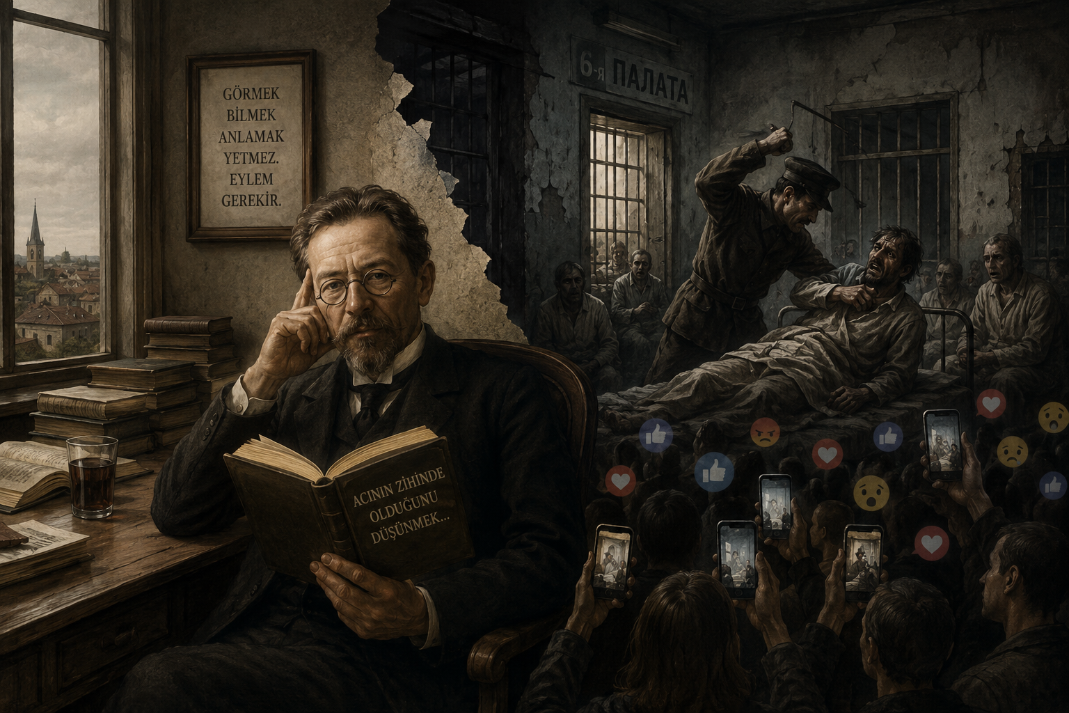 Anton Çehov’un 1892 yılında yayımlanan Altıncı Koğuş adlı kitabı, Rus