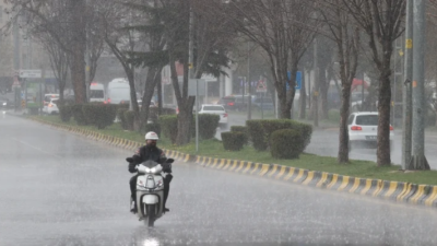 Meteoroloji Genel Müdürlüğü’nün (MGM) tahminine göre bugün (9 Haziran) öğleden