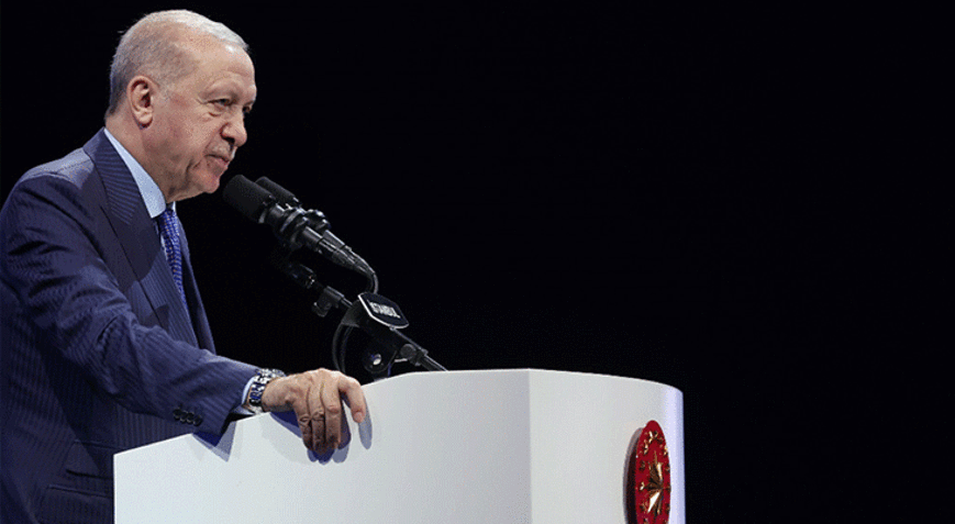 AK Parti Meclis Grup toplantısında konuşan Cumhurbaşkanı Recep Tayyip Erdoğan,