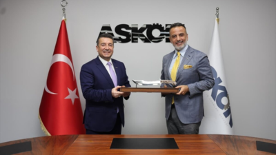 Anadolu Aslanları İş İnsanları Derneği (ASKON) Antalya Şubesi heyetinin İstanbul'da