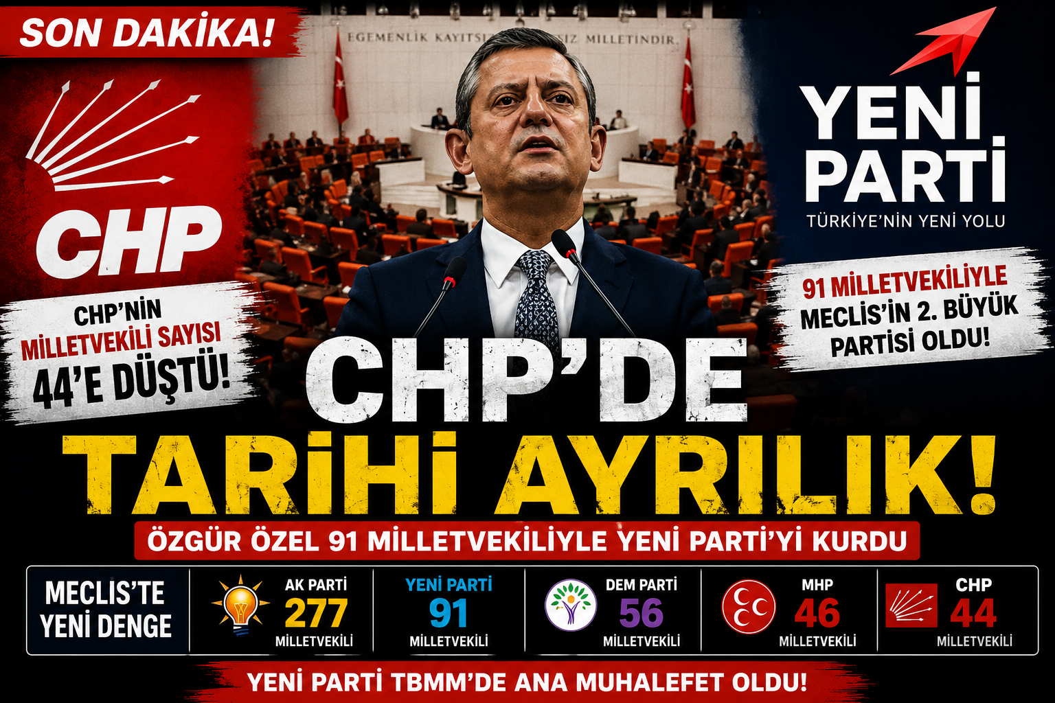 CHP'de 24 Yıllık Dönem Sona Erdi