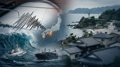 Japonya'da 7.1 büyüklüğünde deprem meydana geldi. Depremin ardından tsunami uyarısı