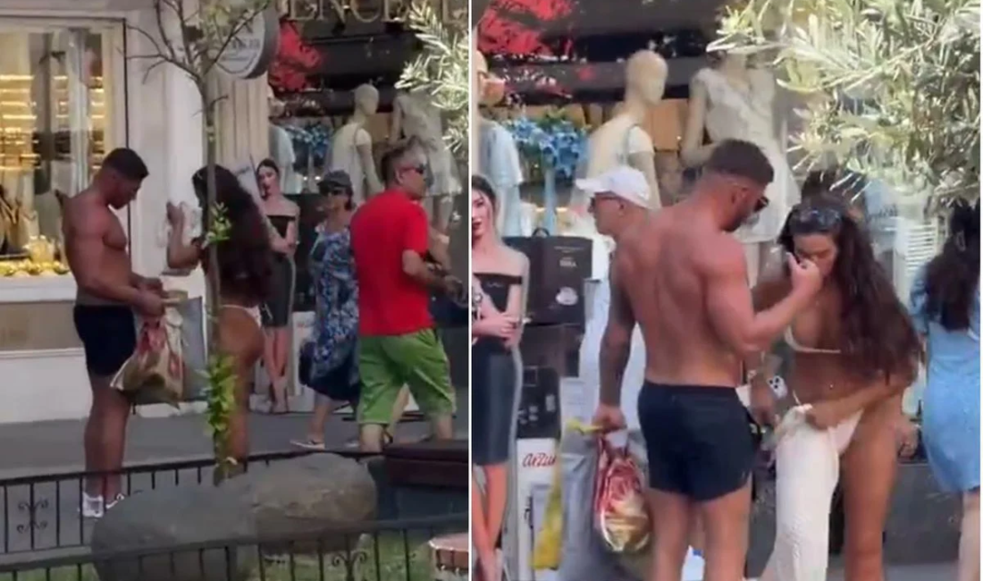 Çarşıda böyle gezdiler, esnaf şaştı kaldı Turizmin başkenti Antalya'da etkisini gösteren kavurucu sıcaklar, tatilcilere zor anlar