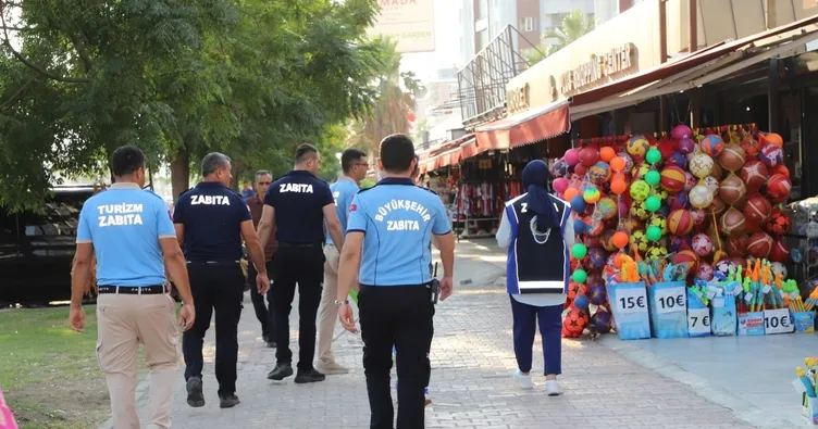 Antalya’nın Aksu Belediyesi Zabıta Müdürlüğü ekipleri, yaz aylarında yerli ve