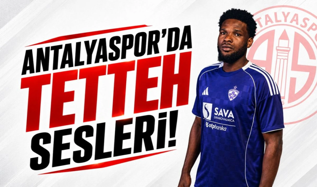 Antalyaspor’da golcü operasyonu: Benjamin Tetteh de listede! Santrfor arayışlarını sürdüren Antalyaspor, Blaz Kramer’den gelecek yanıtı beklerken Benjamin