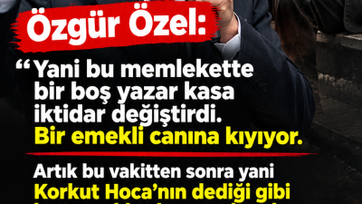 YENİ Parti Genel Başkanı Özgür Özel, Ankara’da Anayasa Mahkemesi önünde