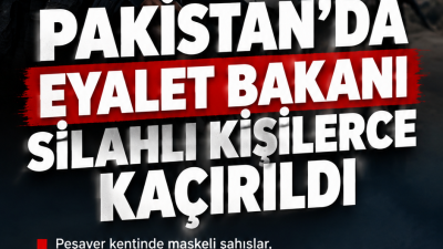 Pakistan’da Khyber Pakhtunkhwa Eyalet Hükümeti Bakanı, Peşaver kentinde silahlı kişiler
