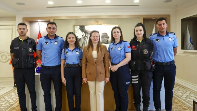ANTALYA Büyükşehir Belediyesi Başkan Vekili Büşra Özdemir, Zabıta Teşkilatı'nın kuruluşun