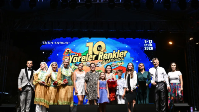  MURATPAŞA Belediyesi'nin bu yıl 10'uncusunu düzenlediği Yöreler Renkler Festivali,