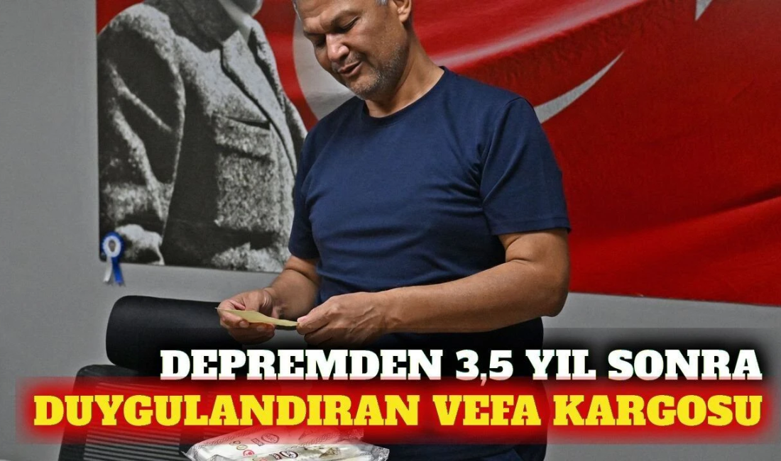 Kahramanmaraş’tan Antalya’ya 3,5 yıl sonra gelen teşekkür 6 Şubat depremlerinde annesinin cenaze naklini yapan Antalya Büyükşehir ekiplerine,