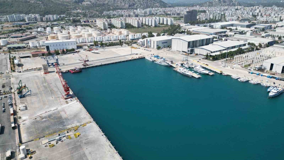 Antalya Serbest Bölgesi'nde ticaret hacmi 2026 yılı Ağustos sonu itibarıyla