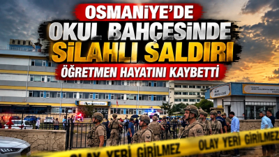 Osmaniye’de Farabi Anadolu Lisesi’nin bahçesinde silahlı saldırıya uğrayan öğretmen Mehmet