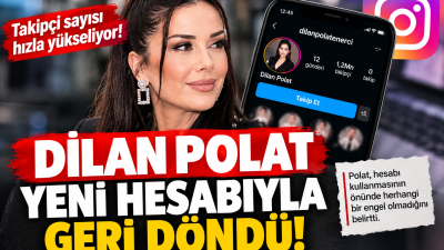 Sosyal medya fenomeni Dilan Polat, “dilanpolatenerci” kullanıcı adıyla yeni bir