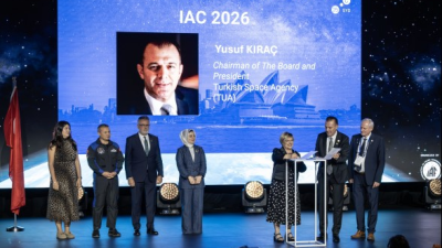 IAF Başkanı Gabriella Arrigo, Antalya'daki 77. Uluslararası Uzay Kongresi'nin ön