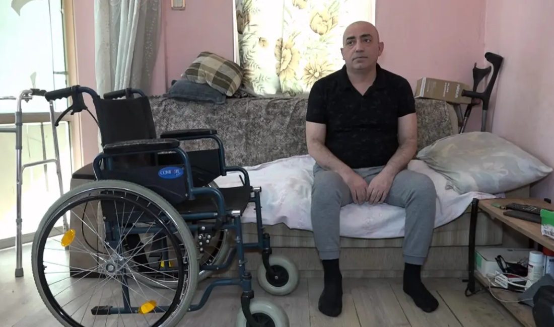 Bir gecede felç kaldı, tekrar adım atabilmek için 3 yıldır çalışıyor ANTALYA'da 3 yıl önce iş dönüşü evindeki koltukta uyuyakalan, sabah