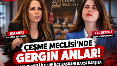 Çeşme Belediye Meclisi’nin ekim ayı toplantısında Belediye Başkanı Lâl Denizli