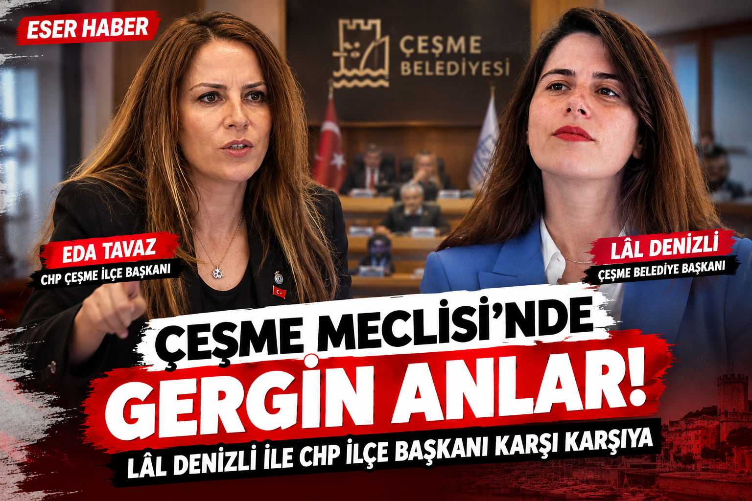Çeşme Belediye Meclisi’nin ekim ayı toplantısında Belediye Başkanı Lâl Denizli