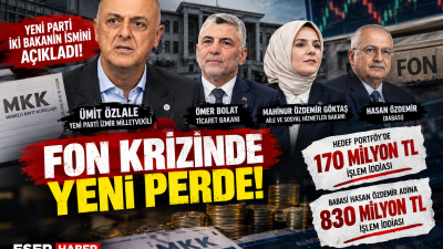 Fon soruşturmasıyla ilgili tartışmalar sürerken, YENİ Parti İzmir Milletvekili Ümit