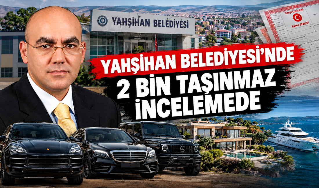 Kırıkkale’nin Yahşihan ilçesinde belediyeye yönelik yürütülen yolsuzluk soruşturmasında, 2 binden
